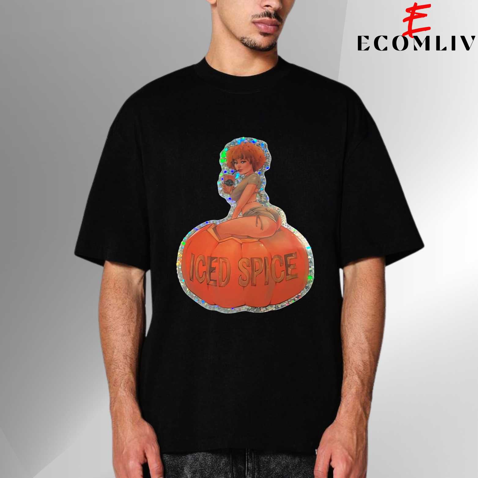 Ice Spice 2025 Tour Rap Concert Tee, Unisex T-Shirt